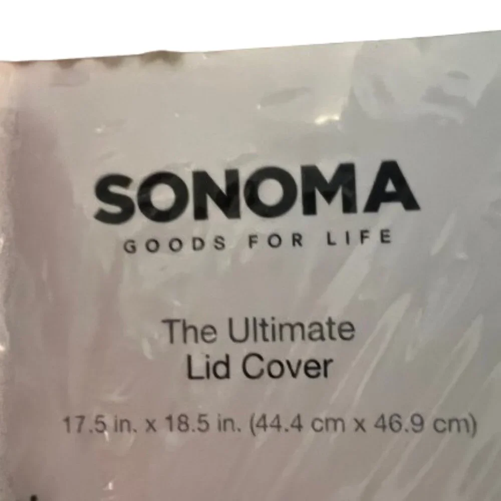 Sonoma Toilet Lid Cover Linen Color